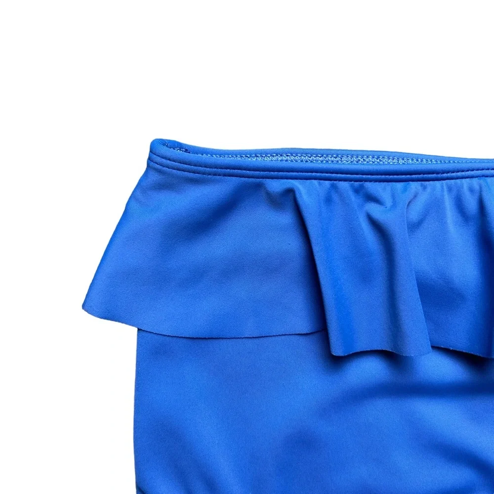 Kortni Jeane royal blue peplum style swimsuit bottoms size 4/5